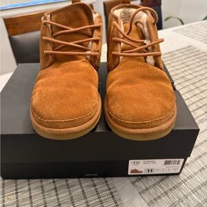 UGG Men's Brown Suede Chukka Boots